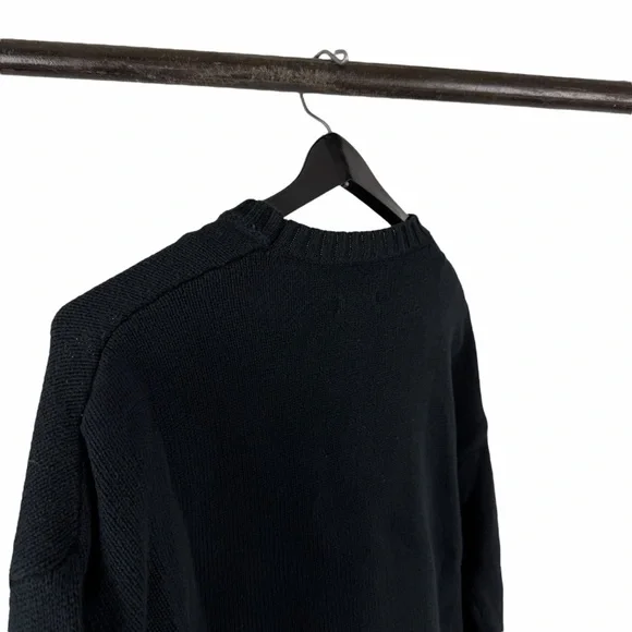 Women’s Y2K UGG Australia Black Knitted Essential Pullover Sweater Size S - Picture 8 of 8